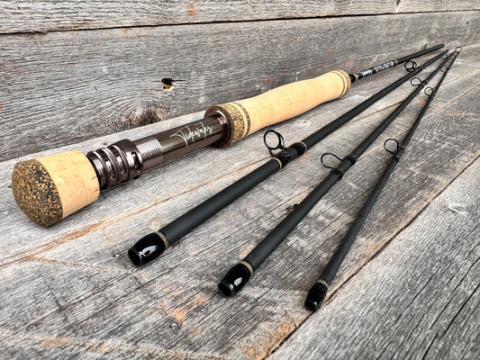 Tidewater Virtue 6wt 9ft - Flat Dark Earth - Black
