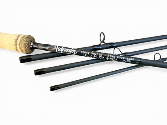 Tidewater Virtue 8wt 9ft - Gunmetal X Total Blackout