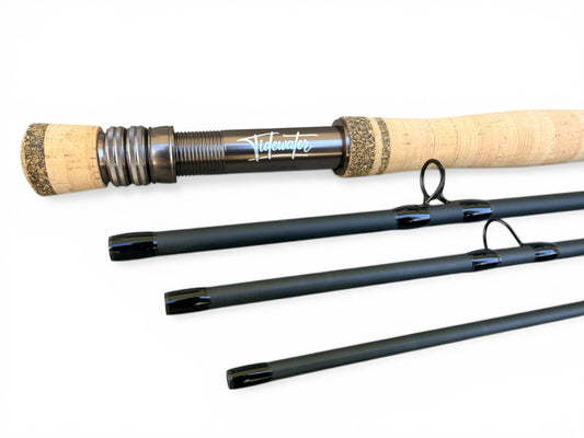 Tidewater Virtue 8wt 9ft - Gunmetal X Total Blackout