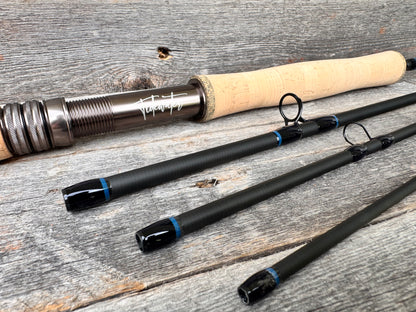 Tidewater Virtue 8wt 9ft - Deep Blue/Black