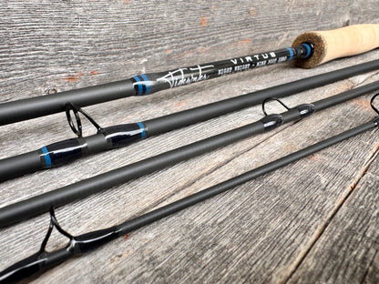 Tidewater Virtue 8wt 9ft - Deep Blue/Black