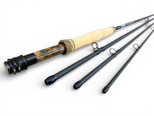 Tidewater Virtue 5wt 9ft - Black Burl X Blackout