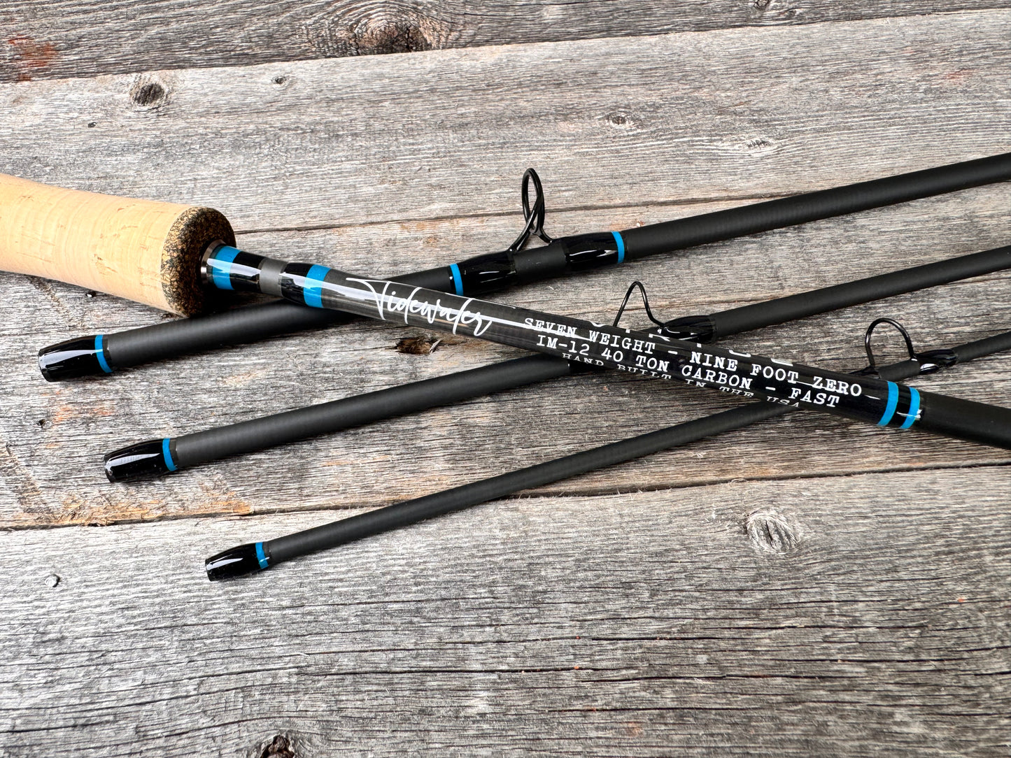 Tidewater Virtue 7wt 9ft - Blue Lagoon/Black