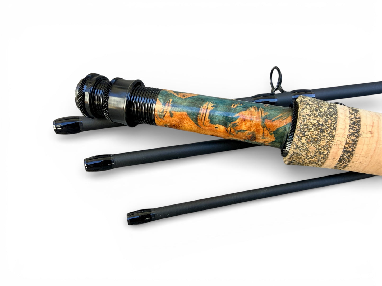 Tidewater Virtue 5wt 9ft - Blue Burl X Blackout