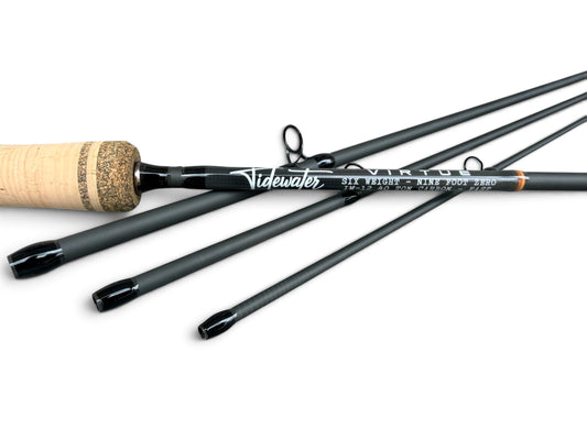 Tidewater Virtue 6wt 9ft - Blackout X Retro Redfish