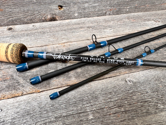 Tidewater Virtue 5wt 9ft - Storm Gray - Blue Azul