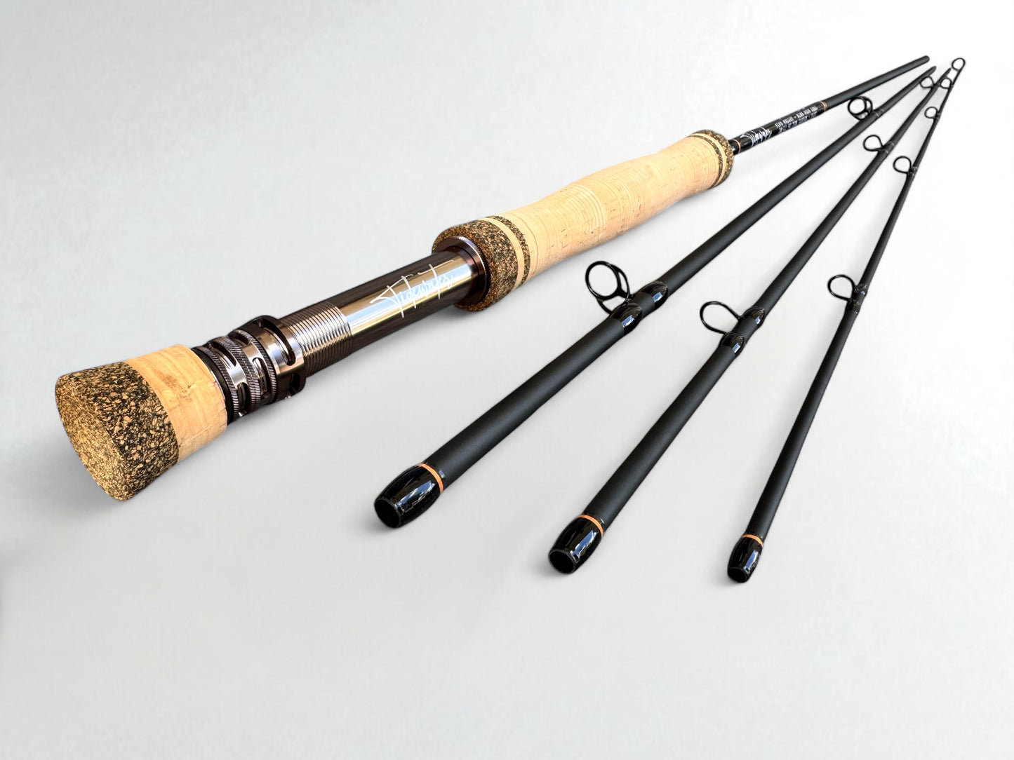 Tidewater Virtue 5wt 9ft - Tangerine/Black