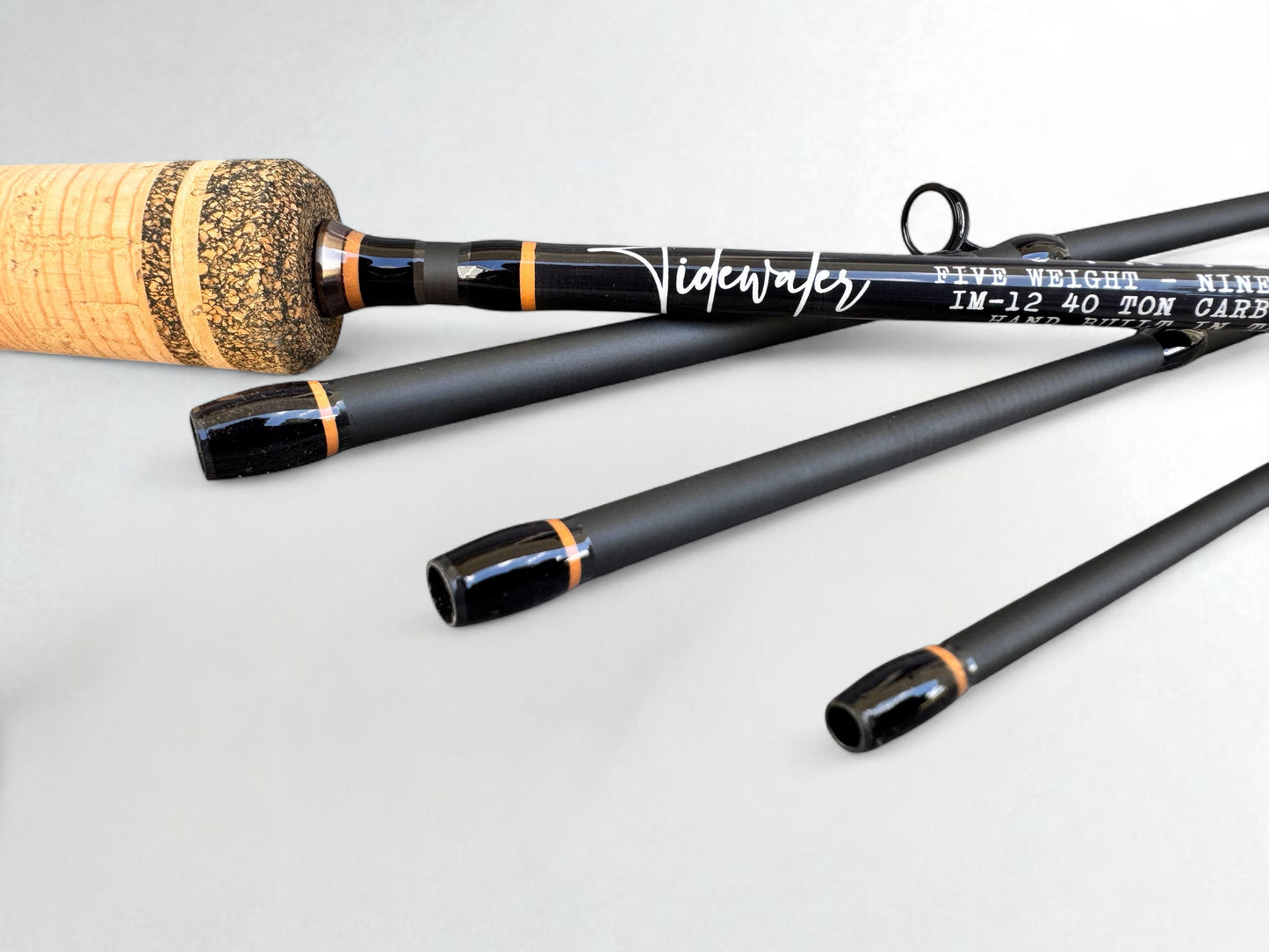 Tidewater Virtue 5wt 9ft - Tangerine/Black