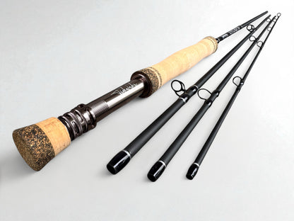 Tidewater Virtue 6wt 9ft - Metallic Blackout