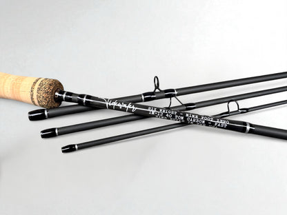 Tidewater Virtue 6wt 9ft - Metallic Blackout